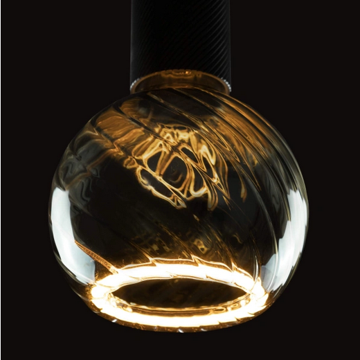 LED FLOATING TWISTED SMOKEY GREY