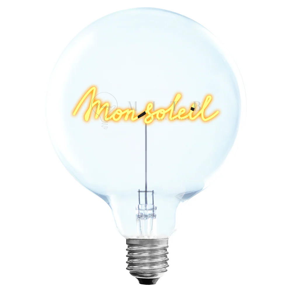 MON SOLEIL - CULOT ARGENTE UNIQUEMENT POUR SOCLE SANS FIL