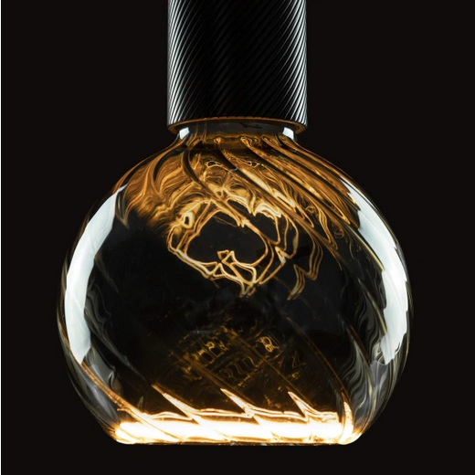 LED FLOATING TWISTED SMOKEY GREY