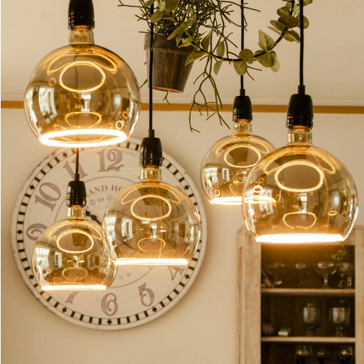 LED FLOATING GLOBE 200 SMOKEY GREY
