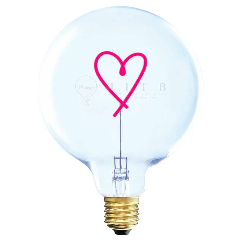 COEUR  - CULOT DORE UNIQUEMENT POUR SOCLE FILAIRE