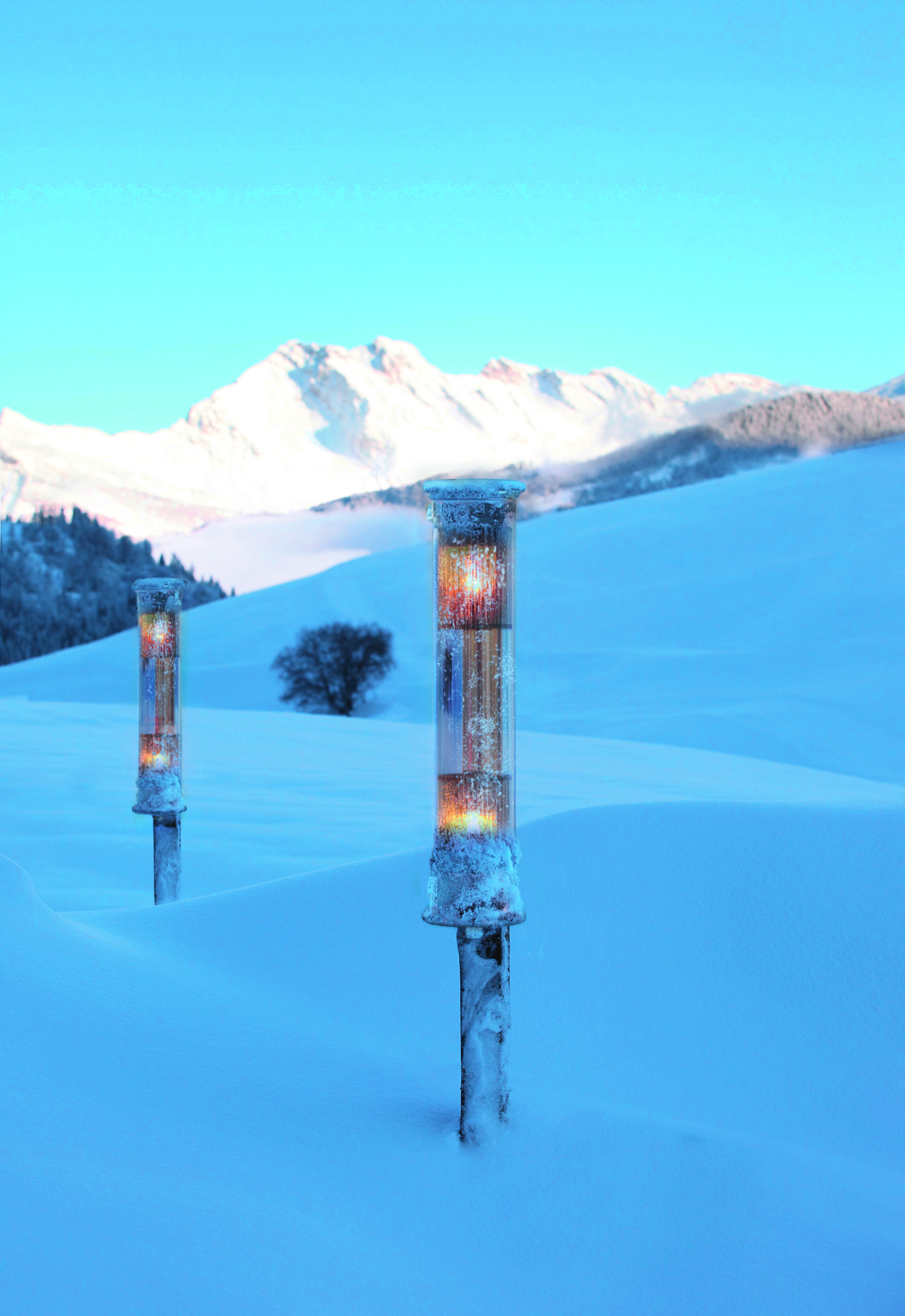 IN THE TUBE 100-500 REFLECTEUR ARGENT + MAILLE ARGENT