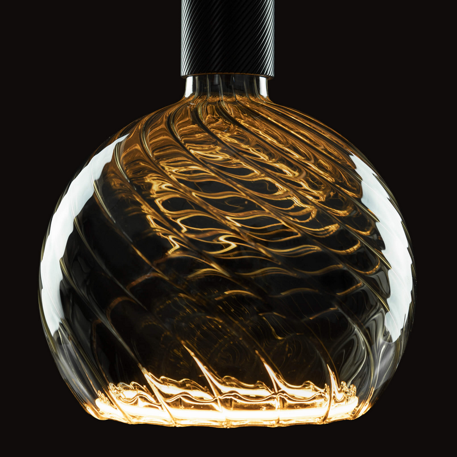 LED FLOATING TWISTED SMOKEY GREY