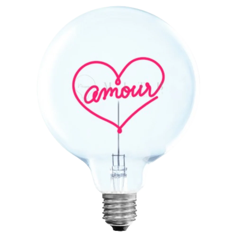 AMOUR - CULOT ARGENTE UNIQUEMENT POUR SOCLE SANS FIL