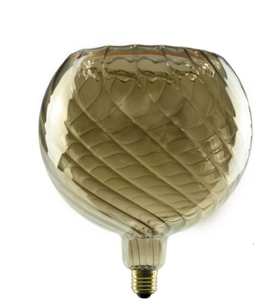 LED FLOATING TWISTED SMOKEY GREY