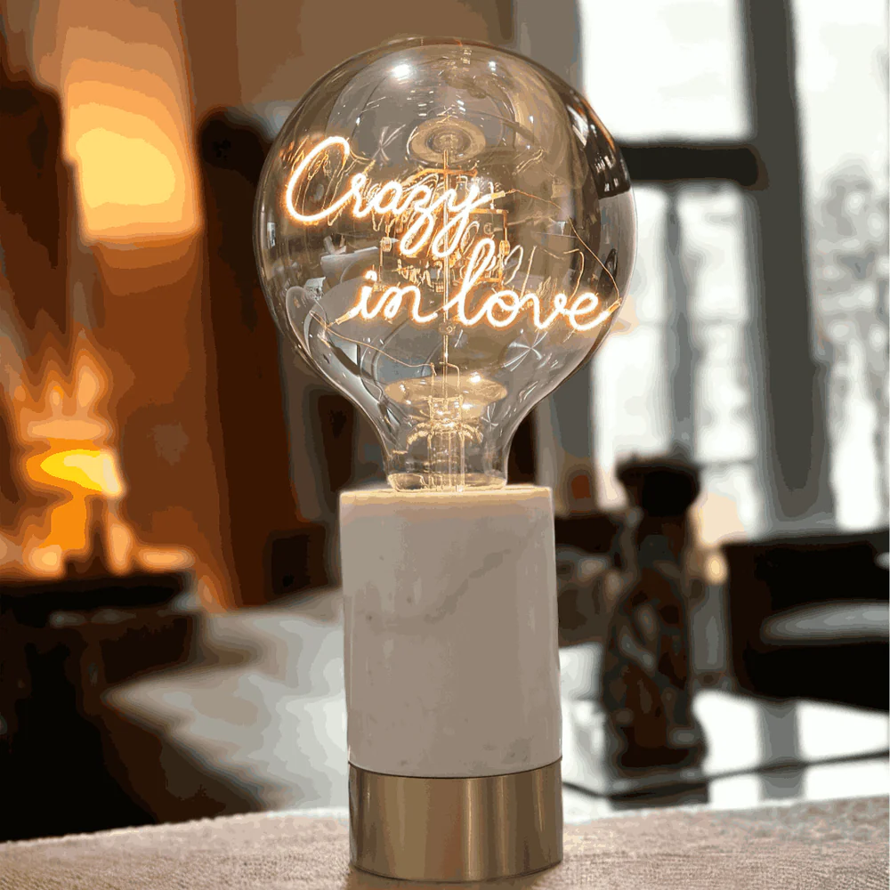 CRAZY IN LOVE - CULOT DORE UNIQUEMENT POUR SOCLE FILAIRE